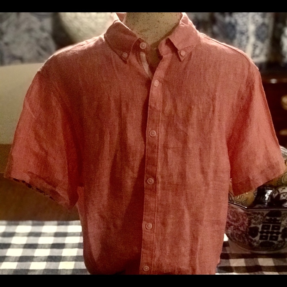 Button Down Short Sleeve Men’s Shirt